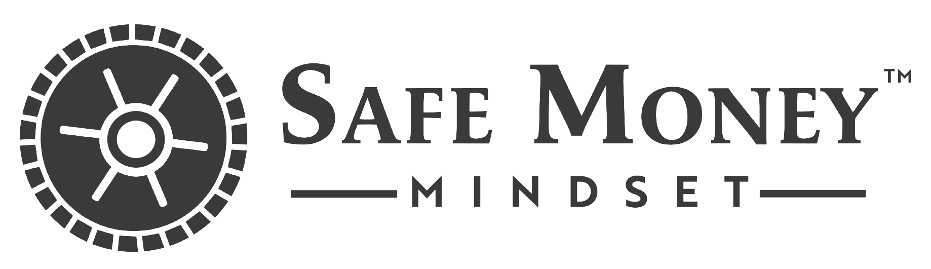 Safe Money Mindset Logo GRAY TM-01